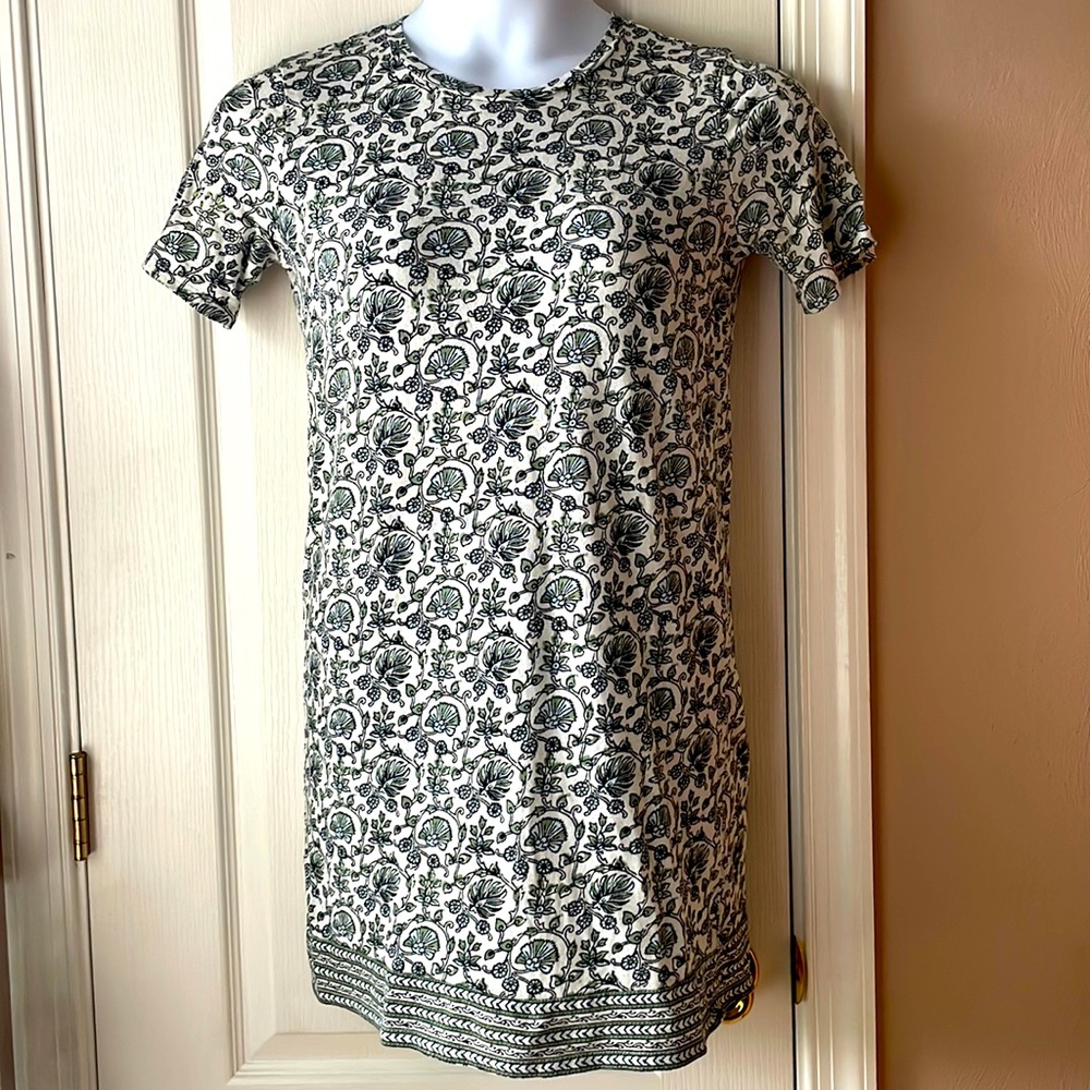 Lucky Brand Printed T-Shirt Dress
